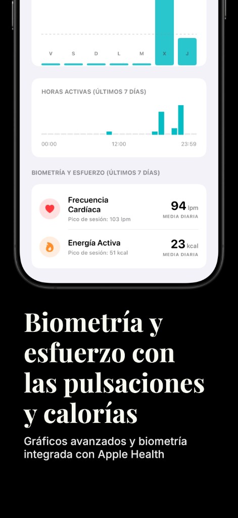 FollowThings - biometría y esfuerzo